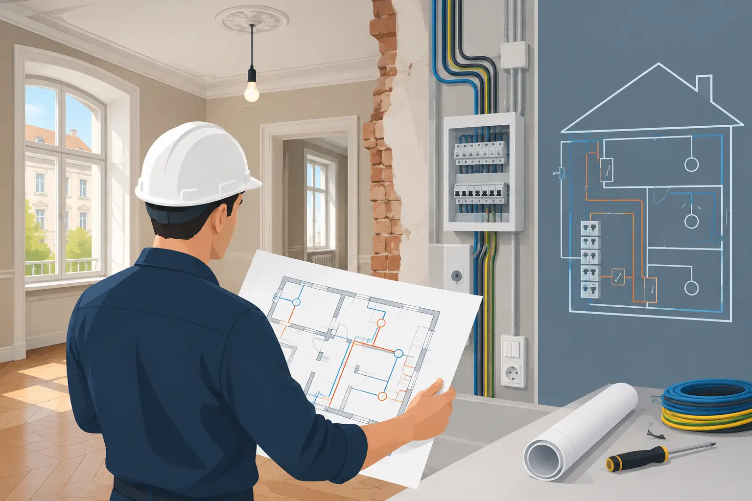 Elektrik im Altbau nach ÖVE-Norm richtig planen