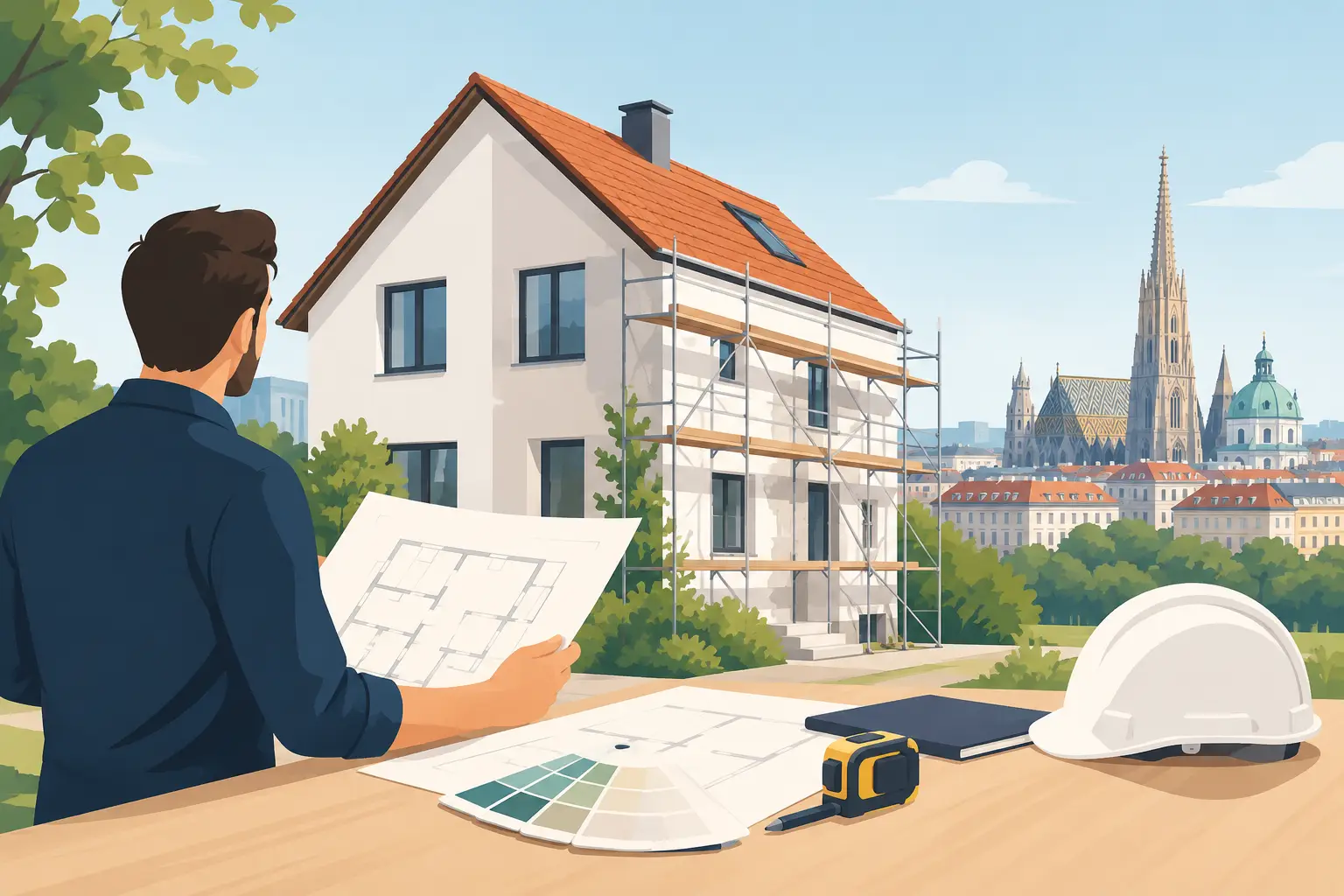 Haus sanieren in Wien mit klarem Sanierungsplan