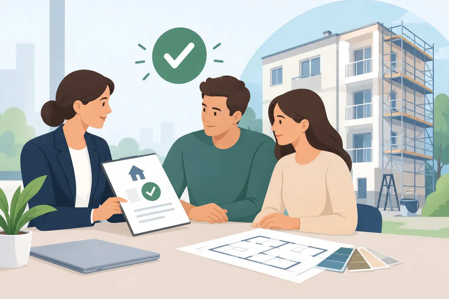 Hausverwaltung Zustimmung zur Wohnungssanierung