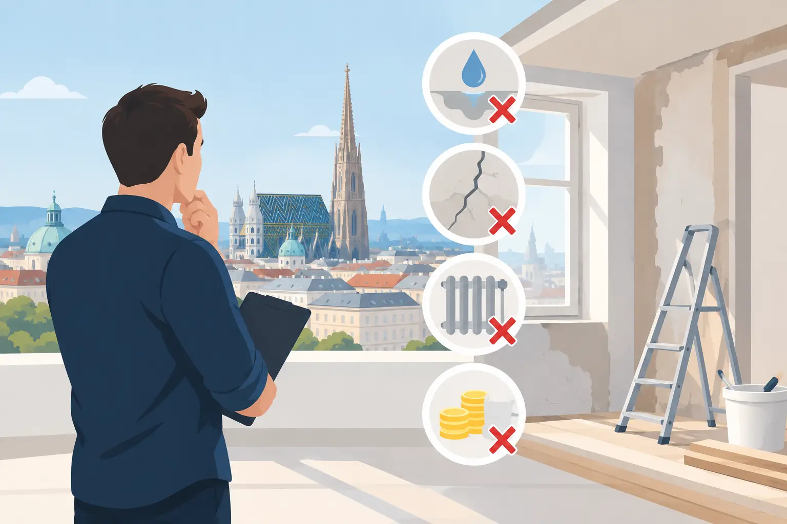 Wichtige Sanierungsfehler vermeiden in Wien